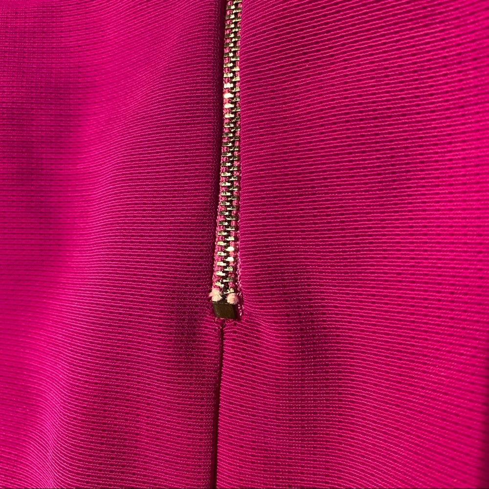 Bec and Bridge Argon Bustier Mini Dress in Bright Fuchsia Pink size 4 - Picture 12 of 17